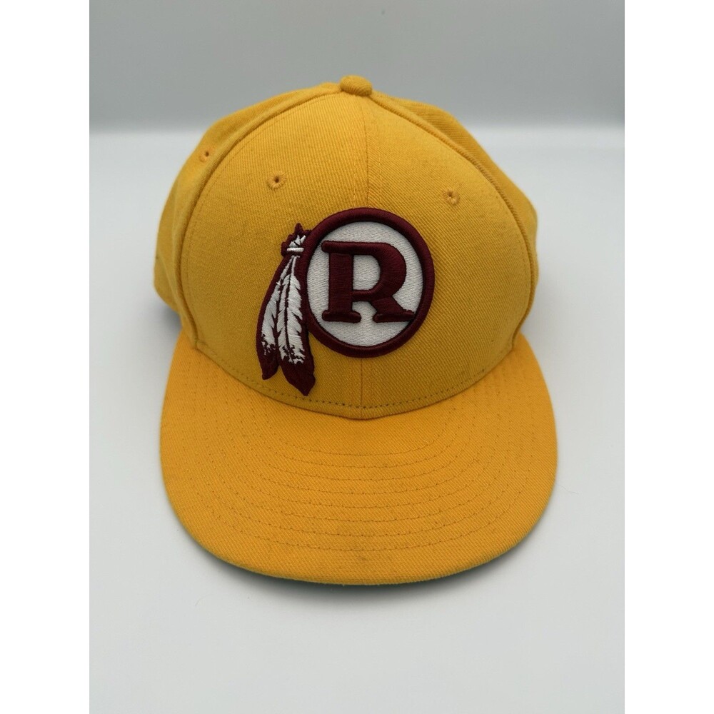 Washington Redskins Alternate Logo 59Fifty Fitted Hat Grey Sz 7 7/8